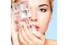 یخ درمانی یا Ice facial