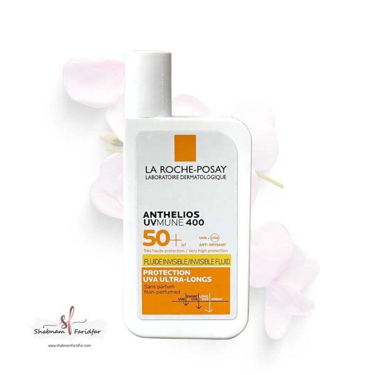 فلوئید ضد آفتاب بی رنگ لاروش پوزای SPF50