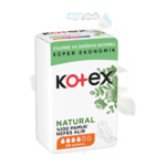 نوار بهداشتی کوتکس مدل Natural نرمال 20 عددی