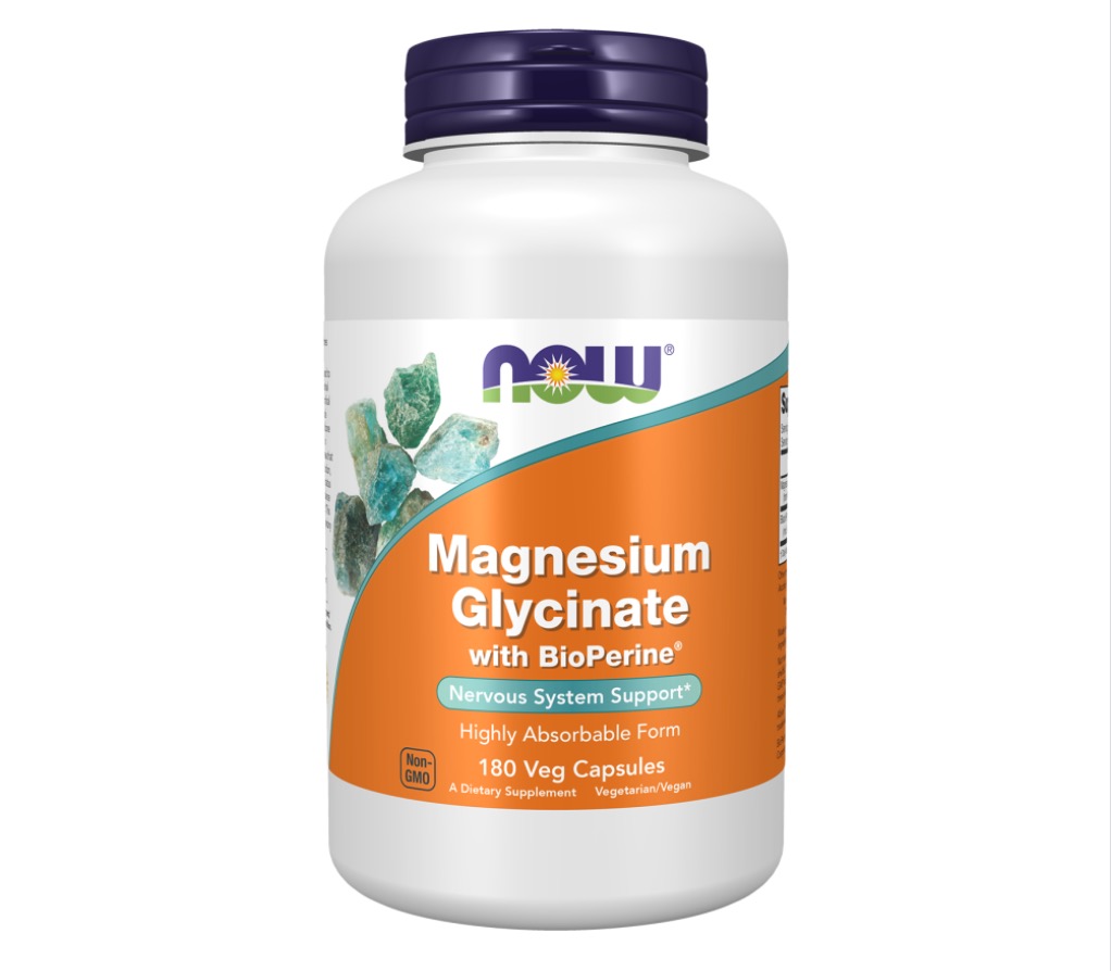 magnesium-glycinate-with-bioperine مکمل منیزیم گلایسینات ناوفودز آمریکا - Image 1