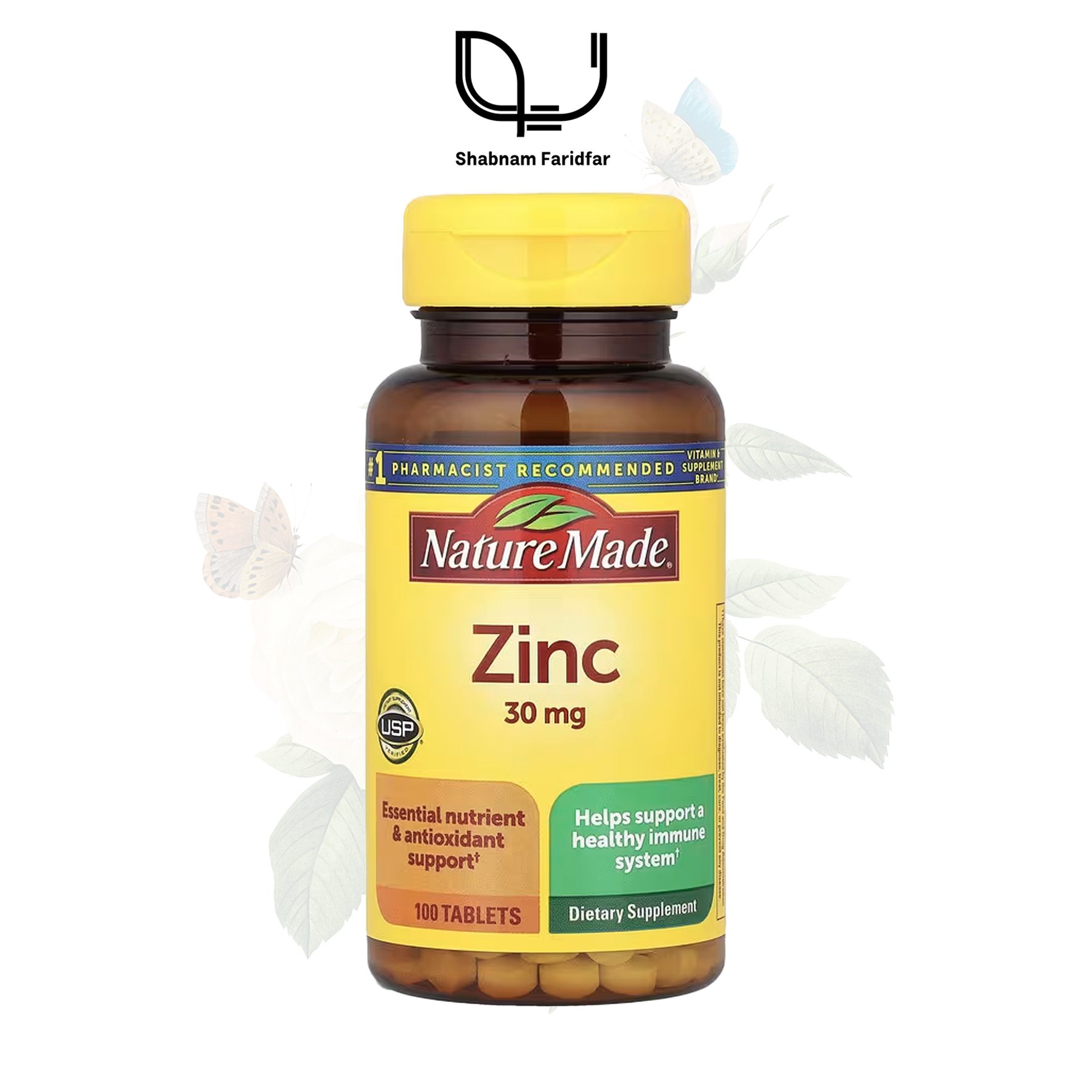 Nature Made, Folic Acid, 250 Tablets 1 مکمل زینک 30 میلی گرم نیچر مید آمریکا