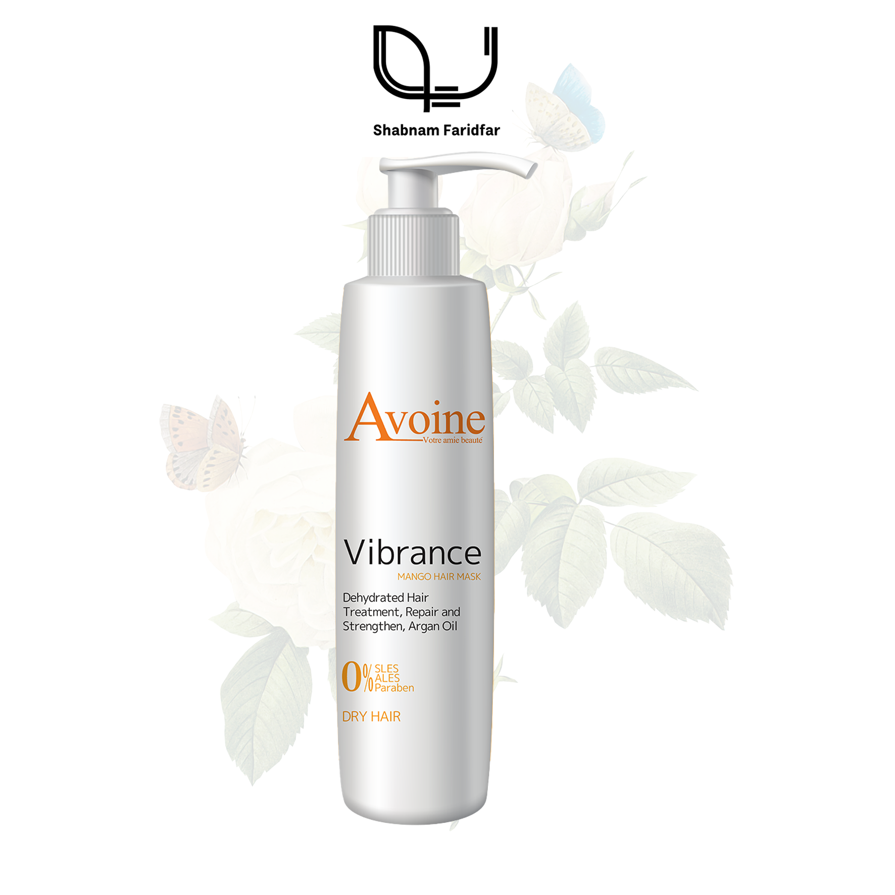 Vibrance Mango Hair mask ماسک مو انبه اووان مخصوص موهای خشک