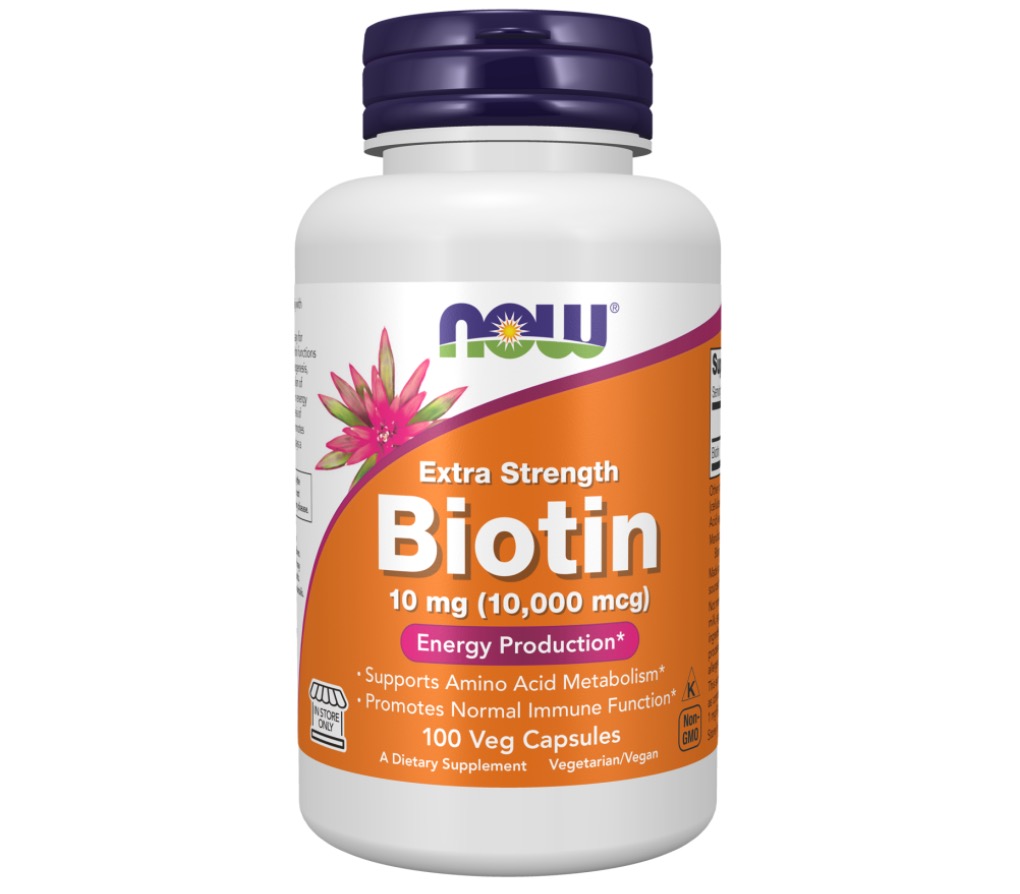 Nowfoods-biotin-10000-mg مکمل بیوتین 10000 ناوفودز آمریکا - Image 1